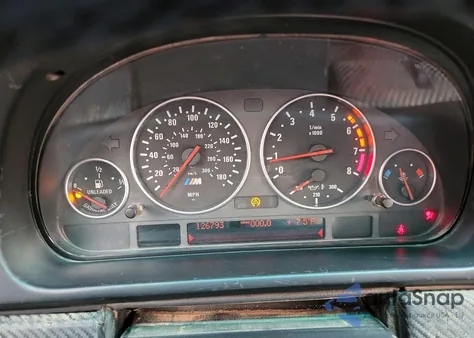 2000 BMW M5 z USA, uszkodzony, nr VIN WBSDE9345YBZ96815